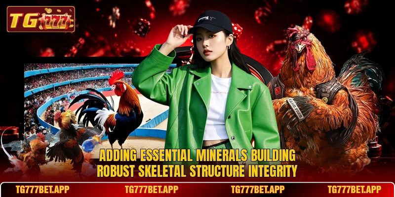 Adding essential minerals building robust skeletal structure integrity Adding essential minerals building robust skeletal structure integrity