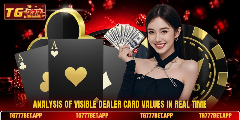 Analysis of visible dealer card values in real time Analysis of visible dealer card values in real time