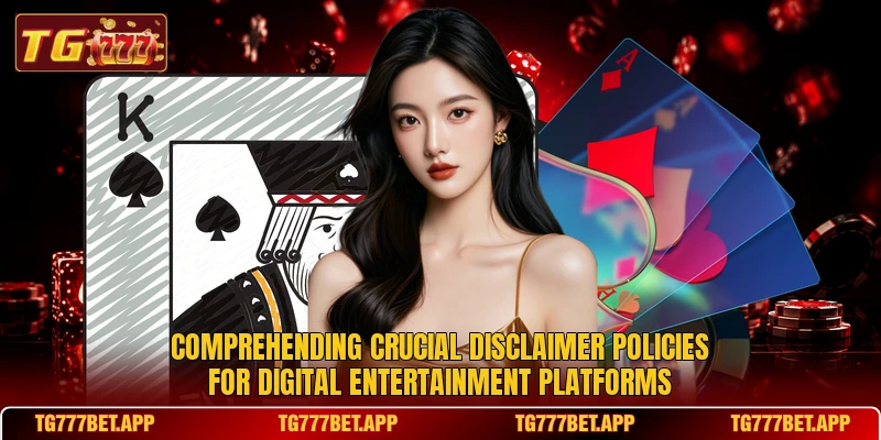 Comprehending crucial disclaimer policies for digital entertainment platforms