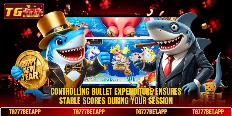Controlling bullet expenditure ensures stable scores during your session Controlling bullet expenditure ensures stable scores during your session