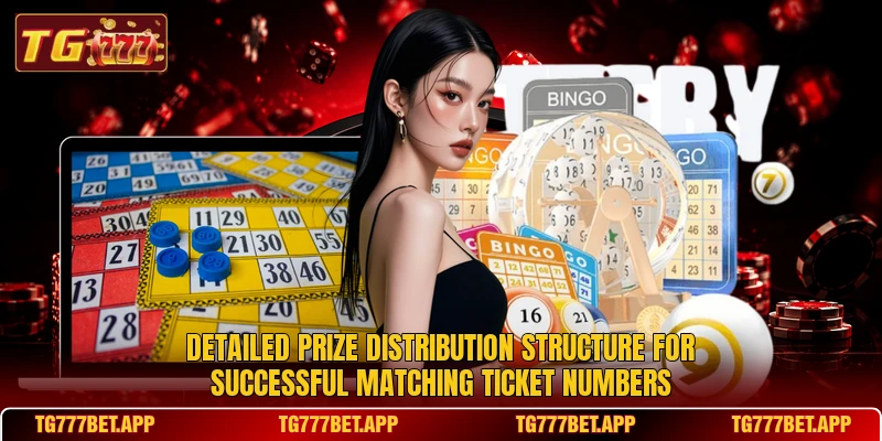 Detailed prize distribution structure for successful matching ticket numbers Detailed prize distribution structure for successful matching ticket numbers