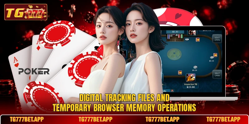 Digital tracking files and temporary browser memory operations Digital tracking files and temporary browser memory operations