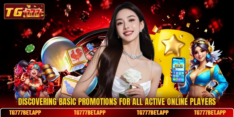 Discovering basic promotions for all active online players Discovering basic promotions for all active online players