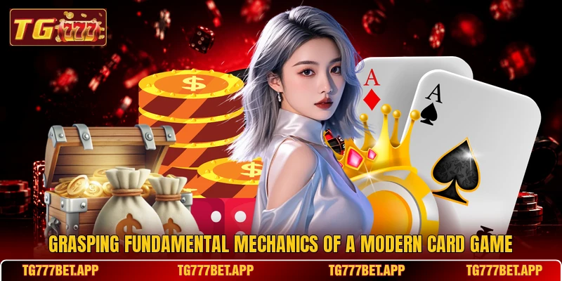 Grasping fundamental mechanics of a modern card game