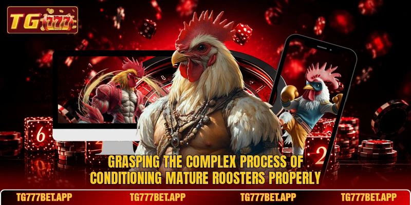 Grasping the complex process of conditioning mature roosters properly Grasping the complex process of conditioning mature roosters properly