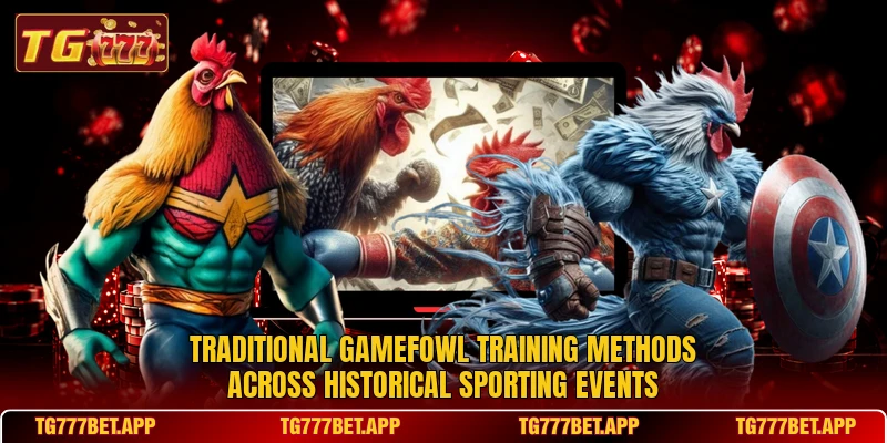 Traditional gamefowl training methods across historical sporting events Traditional gamefowl training methods across historical sporting events