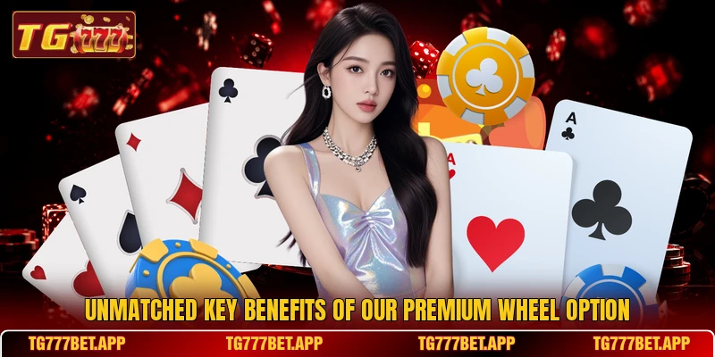 Unmatched key benefits of our premium wheel option Unmatched key benefits of our premium wheel option